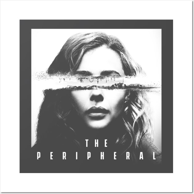 The Peripheral Chloe Grace Moretz Wall Art by Stalwarthy